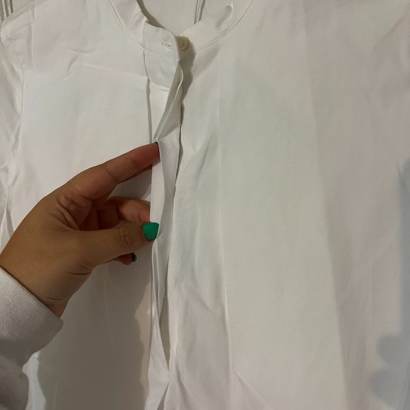 NWT COS Asymetrical White Blouse - Picture 4 of 6